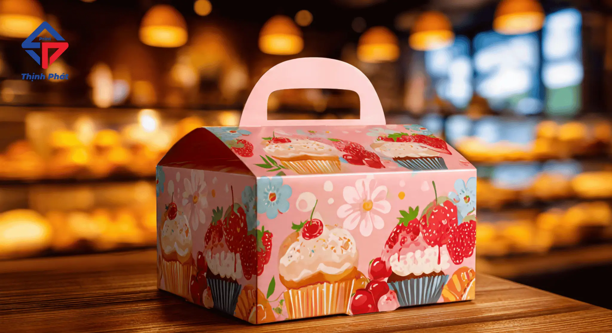 Các quy cách gia công tăng tính tiện lợi cho hộp bánh