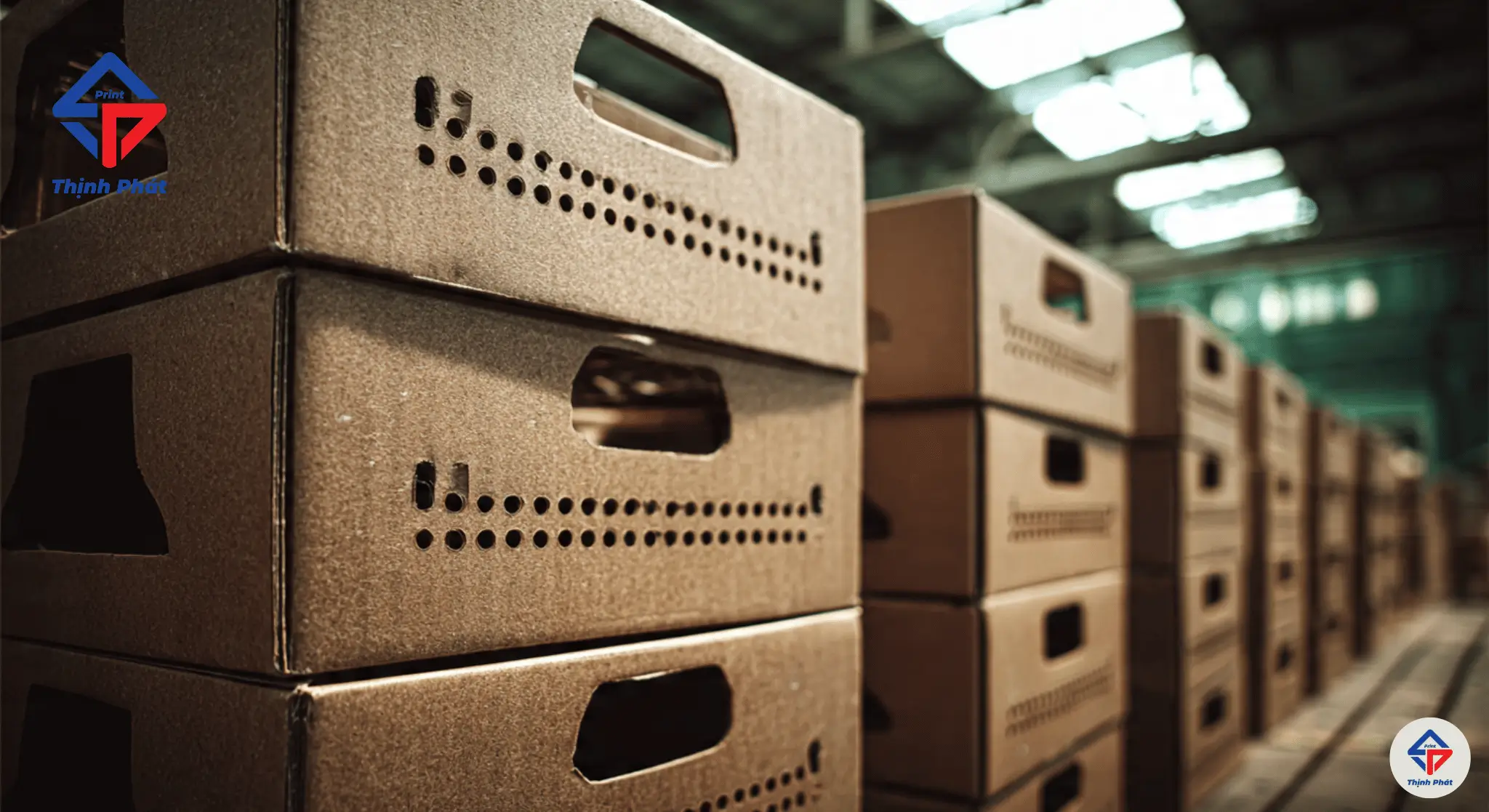 Các quy cách thùng carton đựng trái cây phổ biến tại In Thịnh Phát