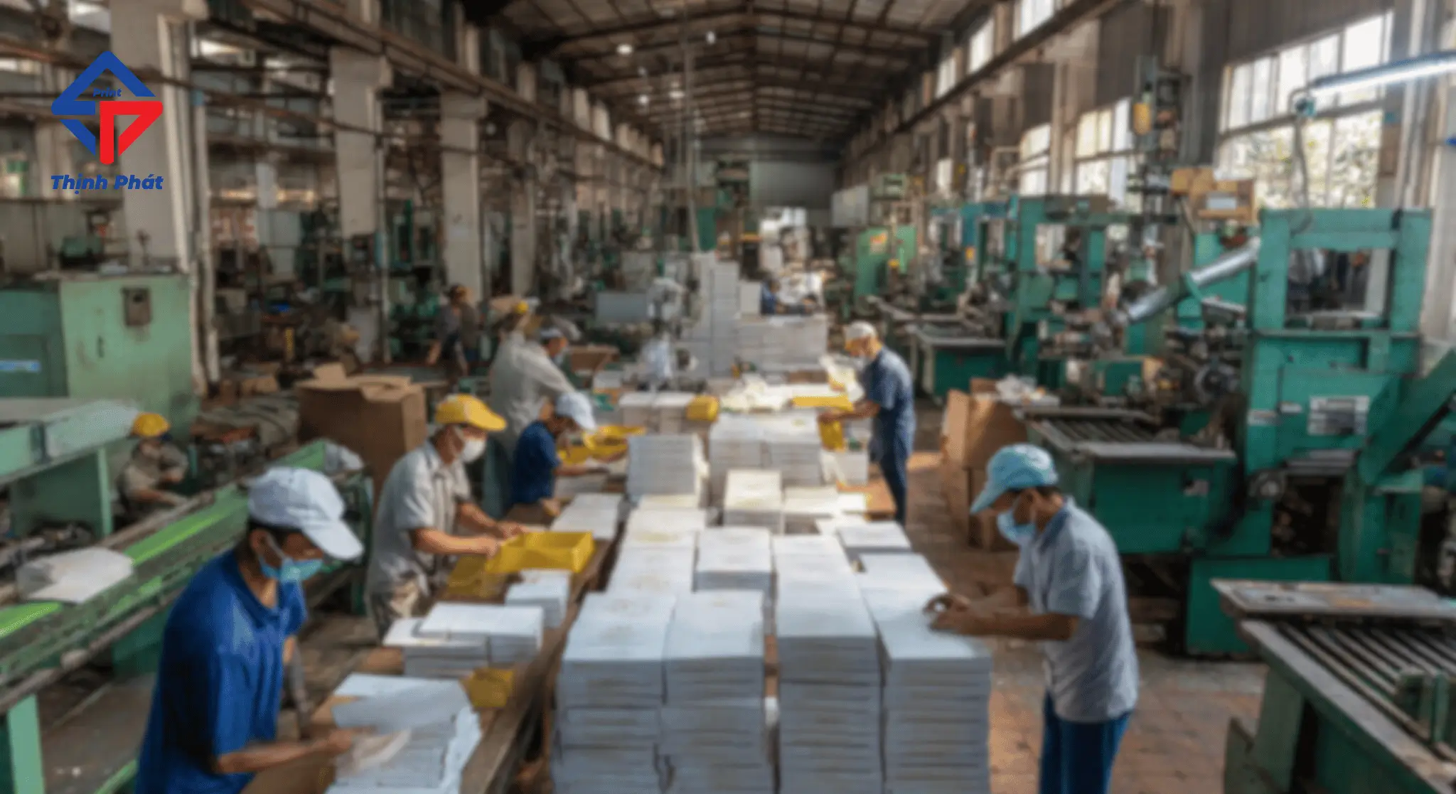 Hệ thống máy móc Khủng của In Thịnh Phát tại Nguyễn Xiển