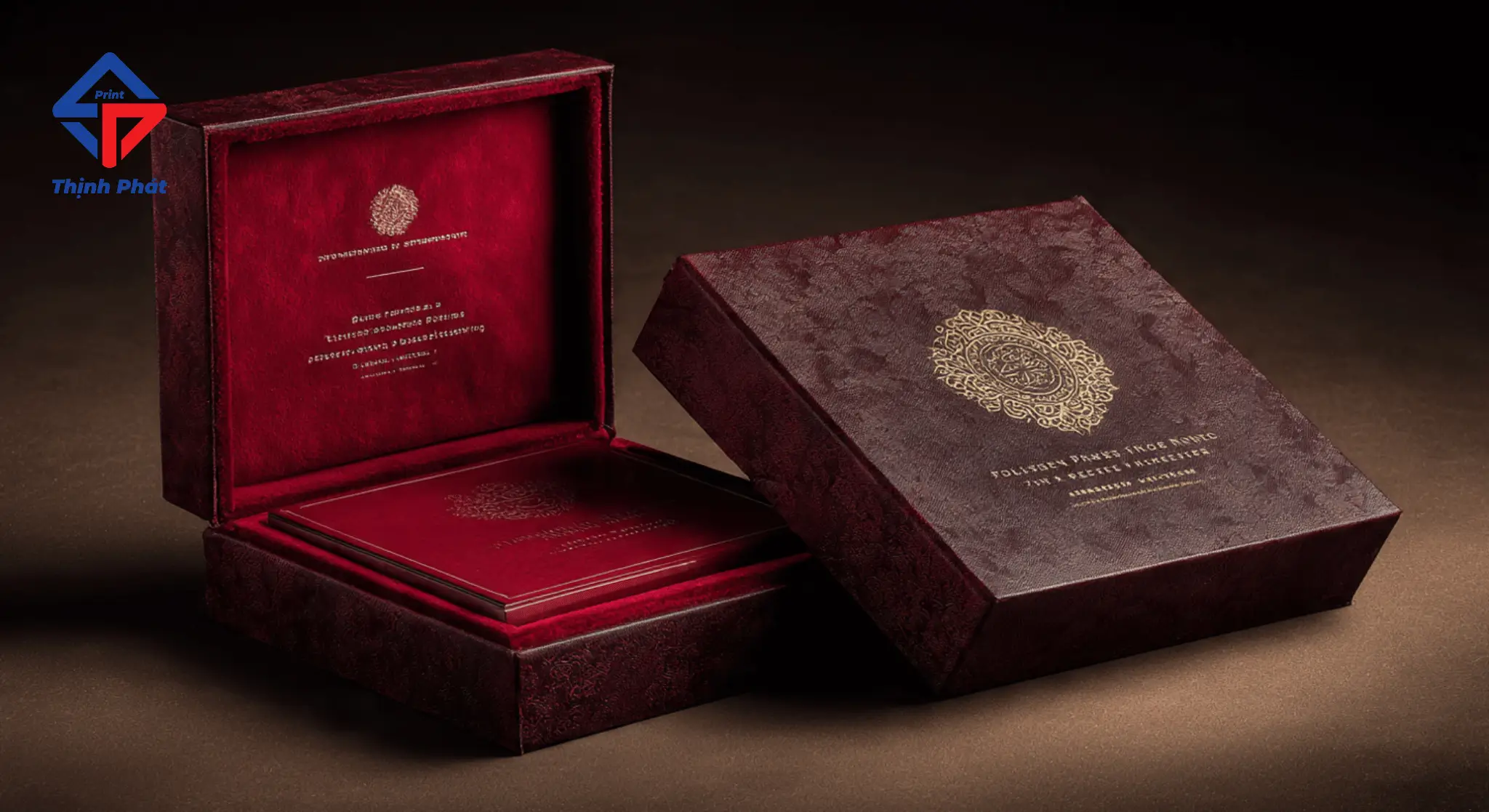 In Hộp Cứng Đựng Yến Sào Chiếc Áo Hoàng Bào Nâng Tầm Giá Trị Vàng Trắng