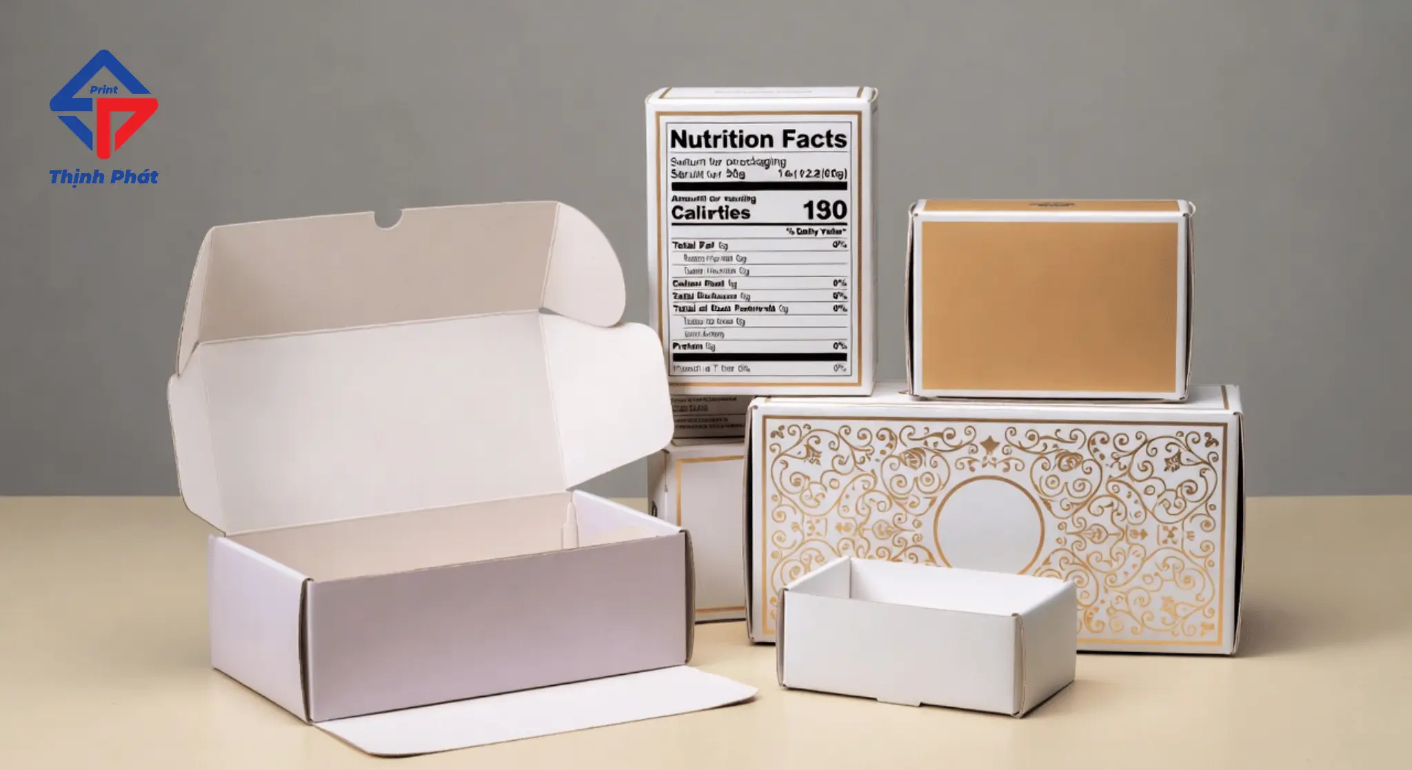 Ứng dụng thực tế_ Các mẫu hộp giấy In Thịnh Phát đã thực hiện