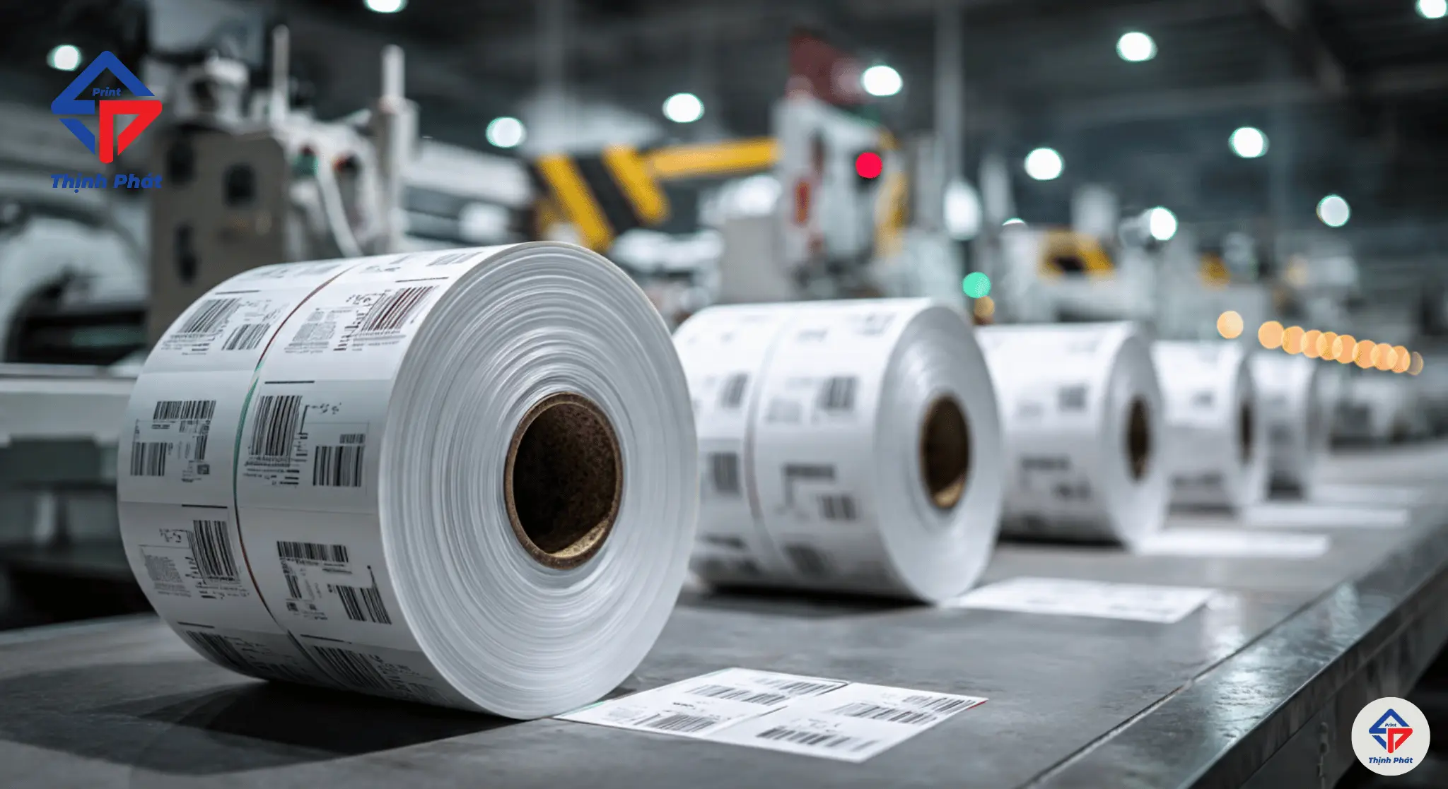 Dịch Vụ In Tem Cuộn (Roll Label) Giải Pháp Tối Ưu Cho Dây Chuyền Đóng Gói Tự Động