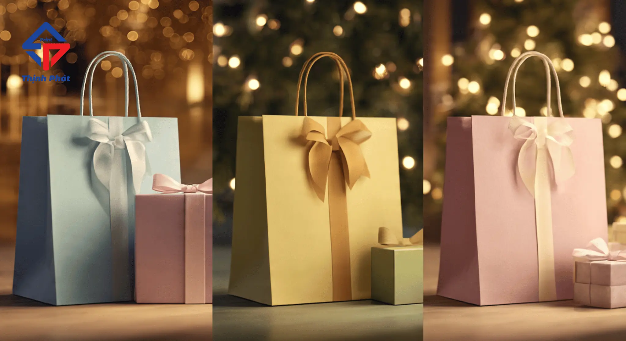 IN TÚI GIẤY ĐỰNG QUÀ KHI BAO BÌ QUYẾT ĐỊNH ĐẲNG CẤP NGƯỜI TẶNG (XU HƯỚNG 2026)