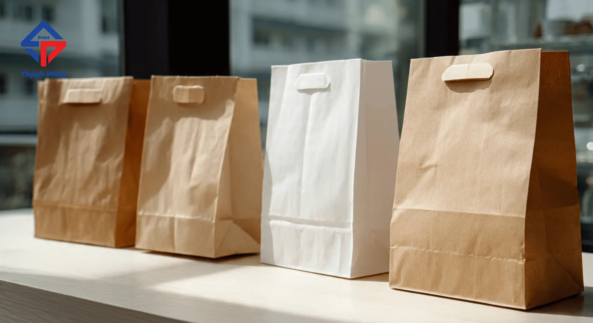 IN TÚI GIẤY ĐỰNG THỰC PHẨM TIÊU CHUẨN AN TOÀN & GIẢI PHÁP BAO BÌ XANH 2026