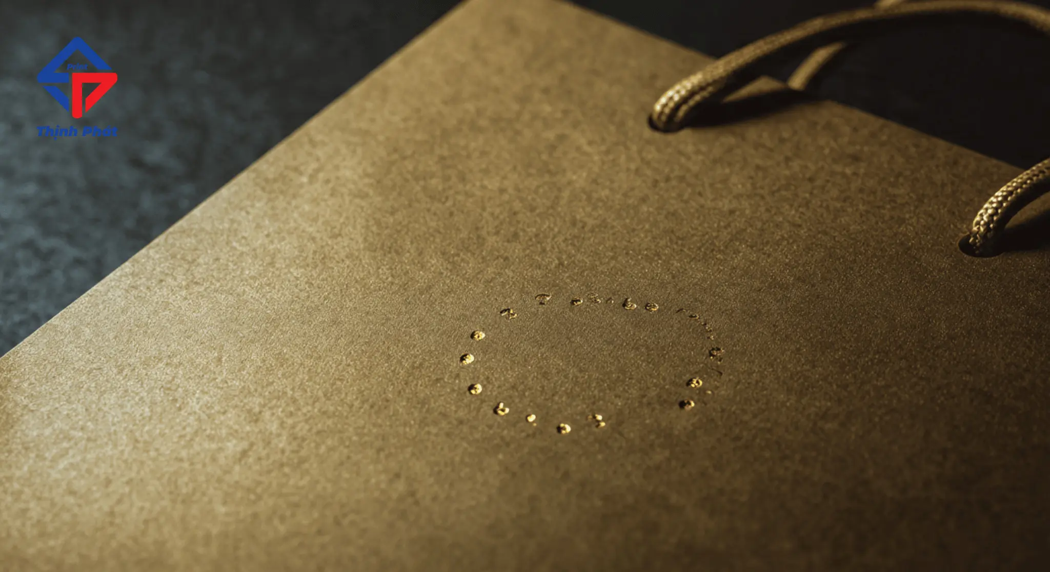 IN TÚI GIẤY ÉP KIM LOGO TUYÊN NGÔN CỦA SỰ SANG TRỌNG VÀ ĐẲNG CẤP 2026