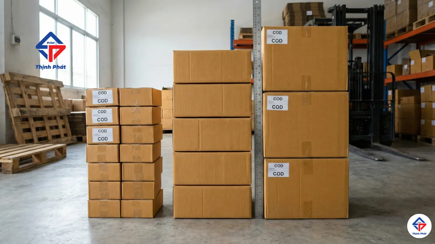 Kích Thước Hộp Ship COD Chuẩn Cho Shop Online Bí Quyết Né Phí Vận Chuyển Cao