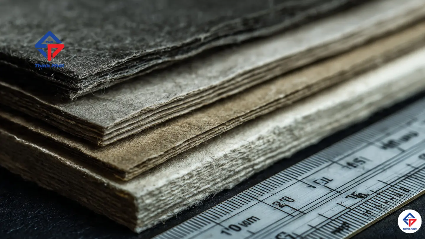 Tư Vấn Chọn Định Lượng Giấy Theo Từng Chất Liệu Cụ Thể