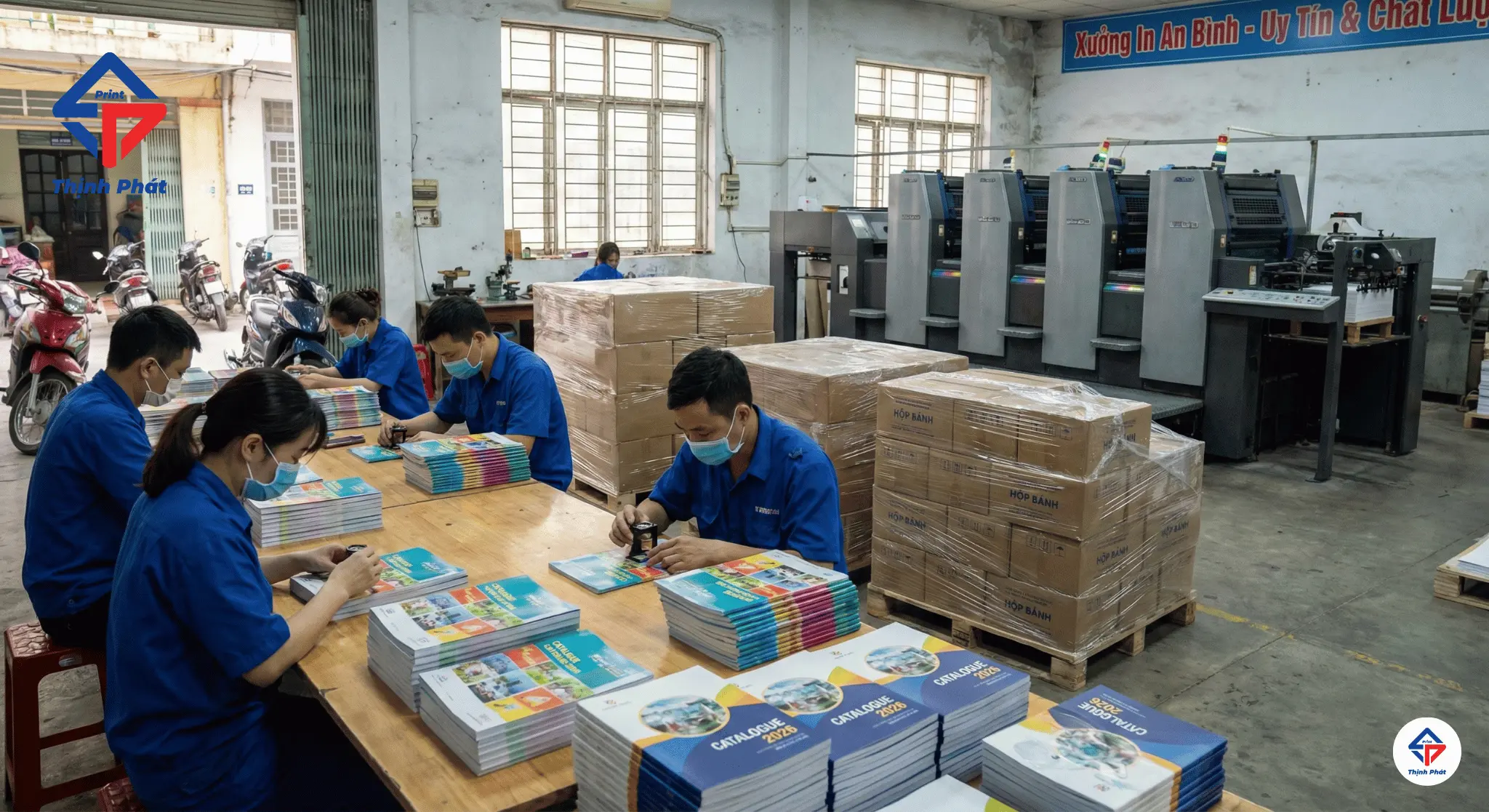 Xưởng In Uy Tín Tại Hà Nội – Tìm Đơn Vị Sản Xuất Trực Tiếp Để Tối Ưu Chi Phí & Chất Lượng